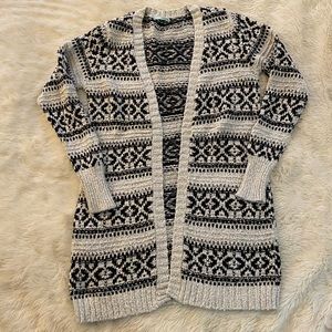 Maurices fairisle Cardigan sweater